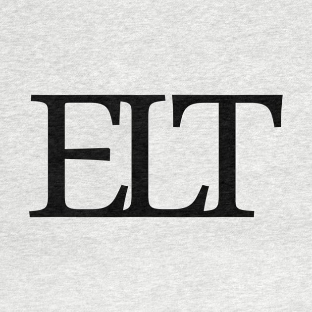 ELT Black Logo by ELTClothing